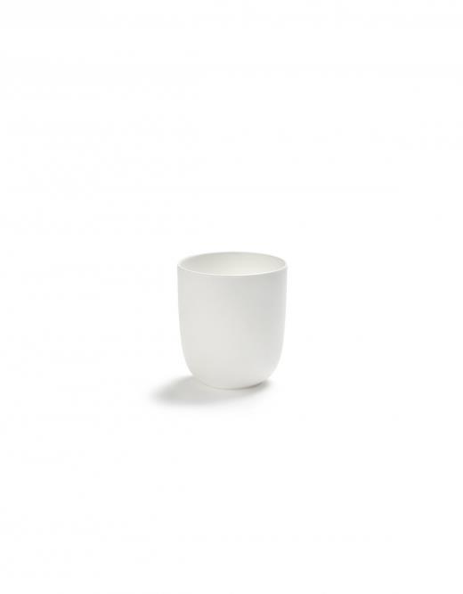 Piet Boon Tea Cup (Binnenkant: glanzend wit - Buitenkant: mat wit)