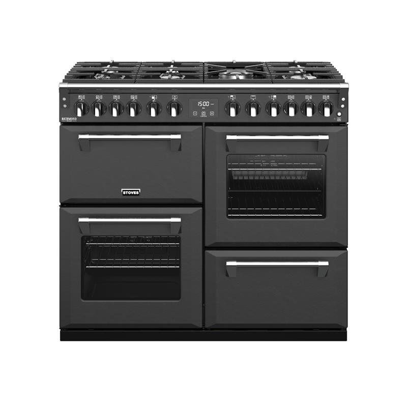 Stoves Richmond S1000 Deluxe Colour Boutique DF (Antraciet)