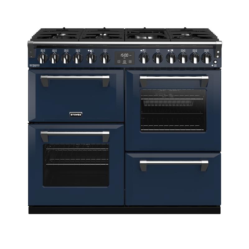 Stoves Richmond S1000 Deluxe Colour Boutique DF (Midnight Blue)