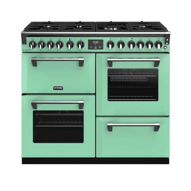 Stoves Richmond S1000 Deluxe Colour Boutique DF (Mojito Mint)