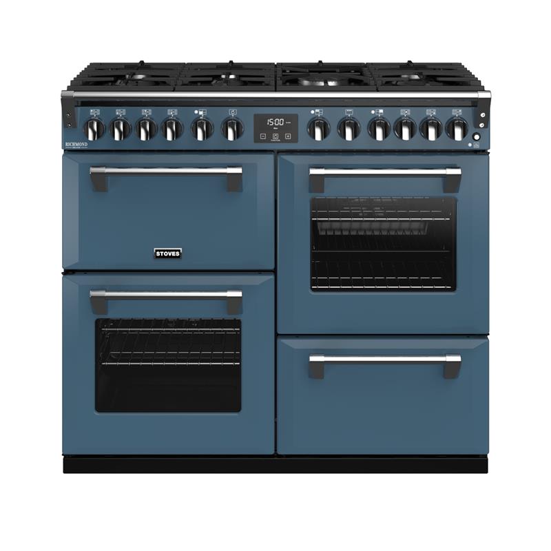 Stoves Richmond S1000 Deluxe Colour Boutique DF (Thunder Blue)