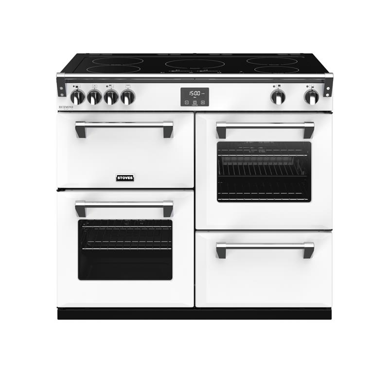 Stoves Richmond S1000 Deluxe Colour Boutique Ei (Icy White)