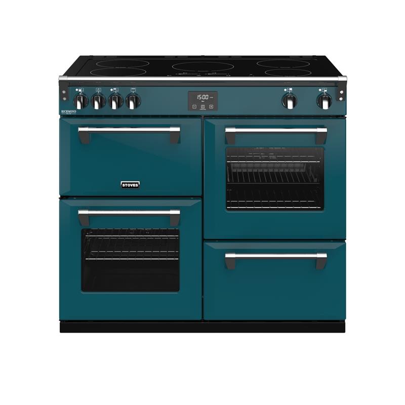 Stoves Richmond S1000 Deluxe Colour Boutique Ei (Kingfisher Teal)