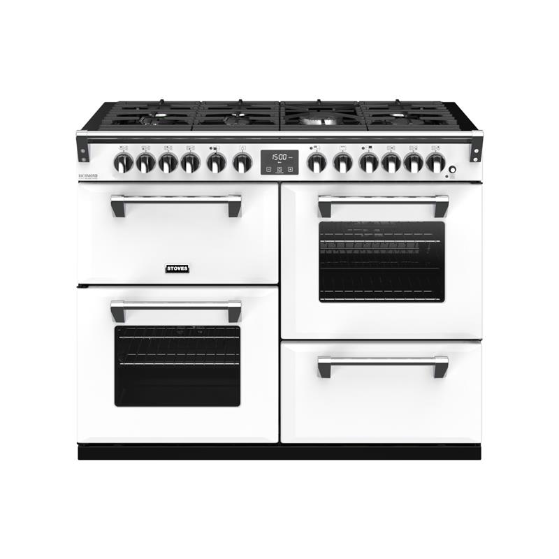 Stoves Richmond S1100 Deluxe Colour Boutique DF (Icy White)