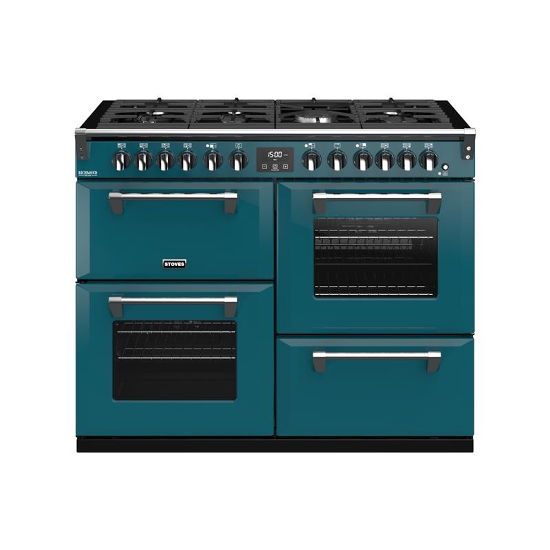 Stoves Richmond S1100 Deluxe Colour Boutique DF (Kingfisher Teal)
