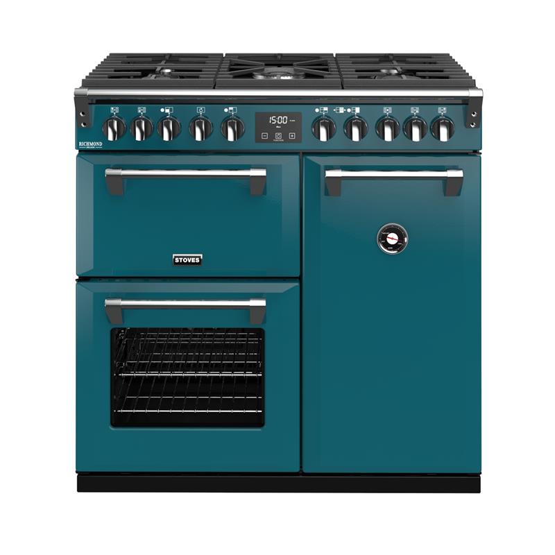 Stoves Richmond S900 Deluxe Colour Boutique DF (Kingfisher Teal)