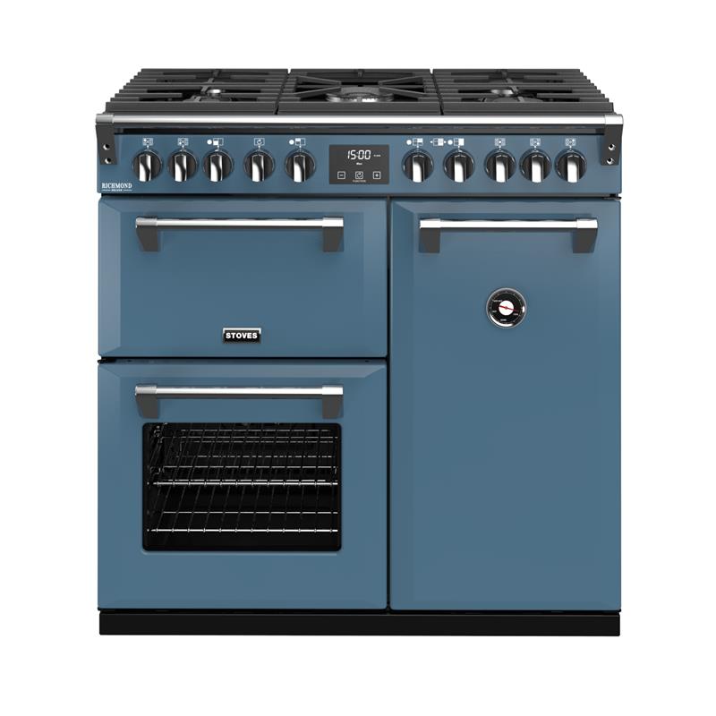 Stoves Richmond S900 Deluxe Colour Boutique DF (Thunder Blue)