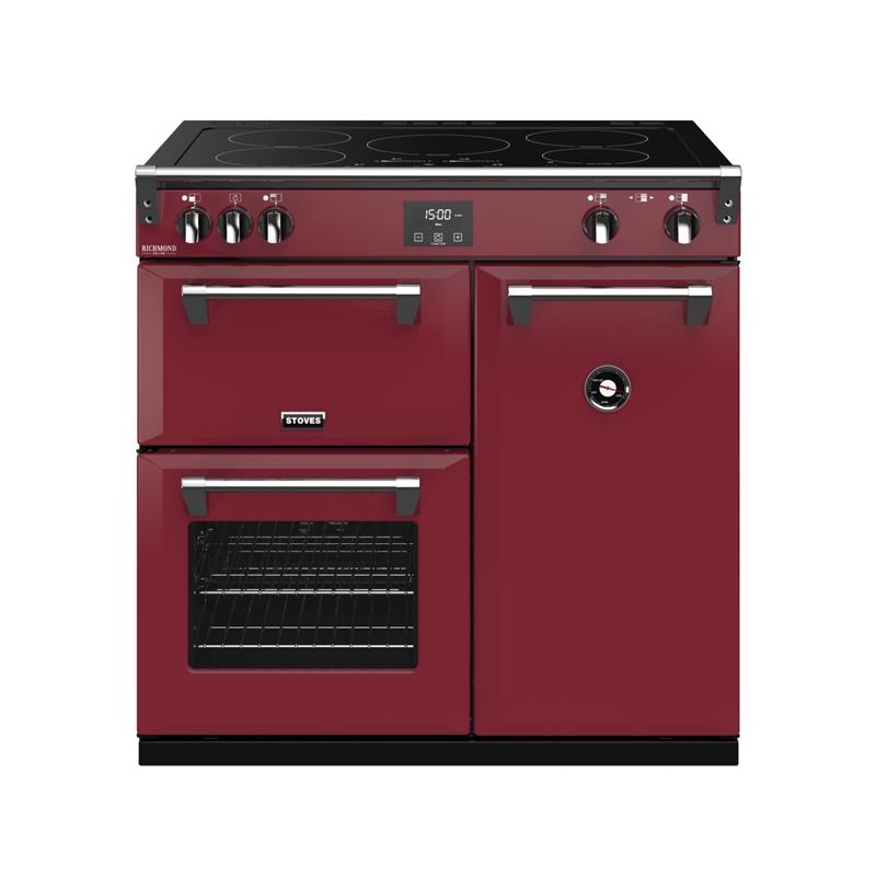 Stoves Richmond S900 Deluxe Colour Boutique Ei (Chili Red)