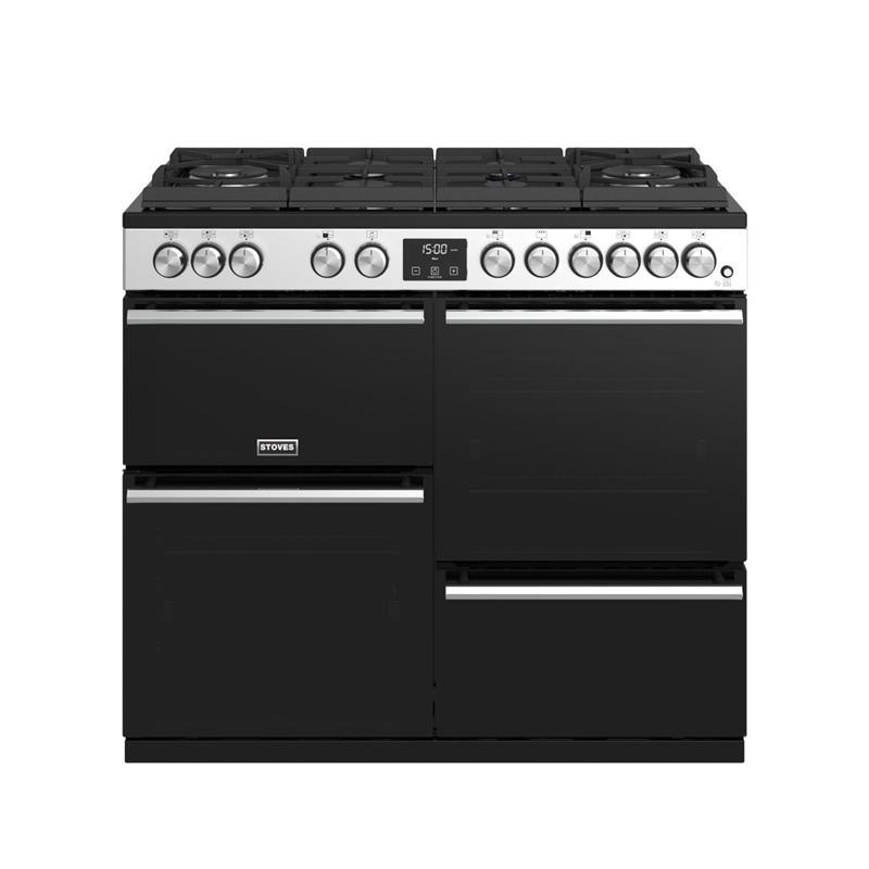 Stoves Precision S1000 Deluxe GTG Df (RVS)