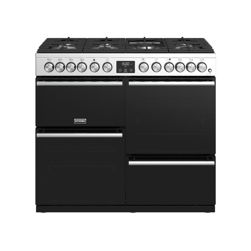 Stoves Precision S1000 Deluxe Df (RVS)