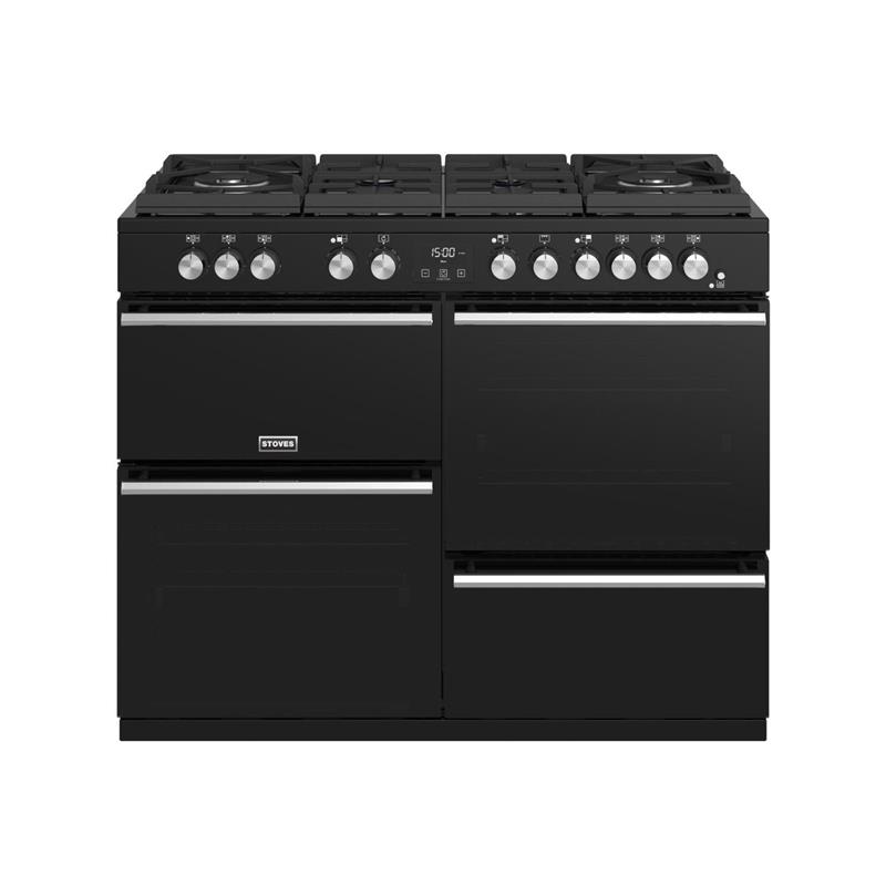 Stoves Precision S1100 Deluxe GTG Df (Zwart)