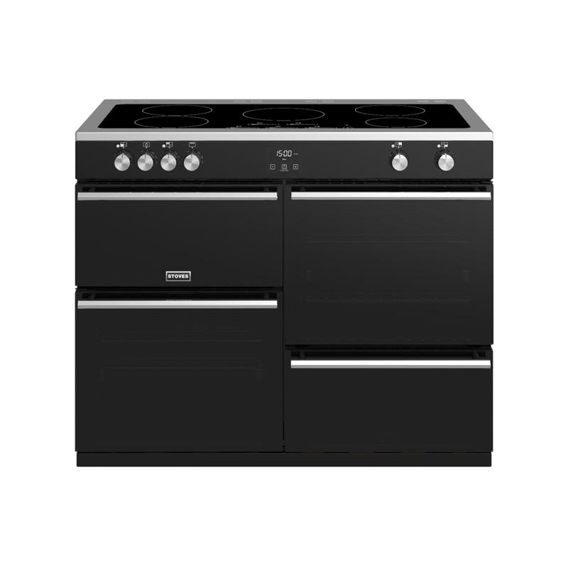 Stoves Precision S1100 Deluxe Ei (Zwart)