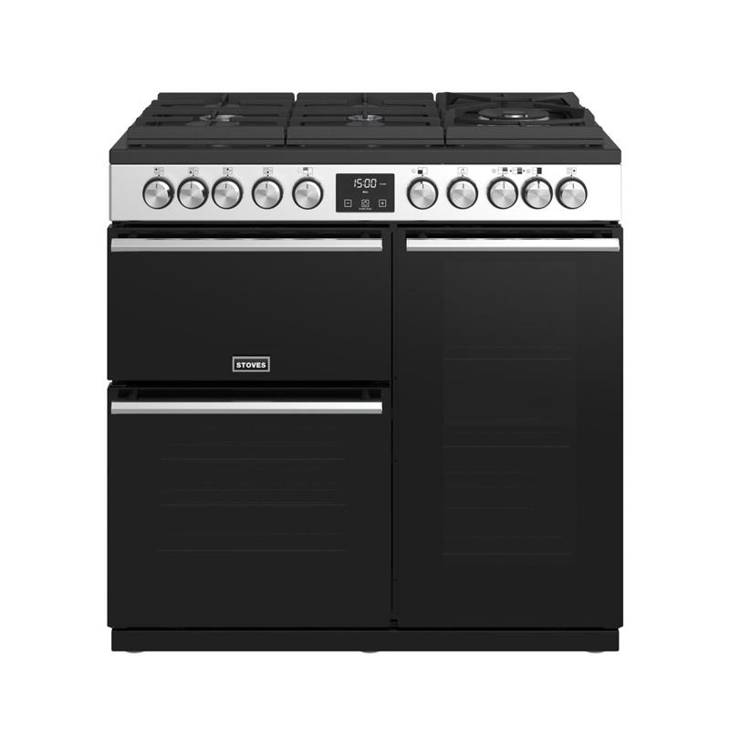 Stoves Precision S900 Deluxe GTG Df (RVS)