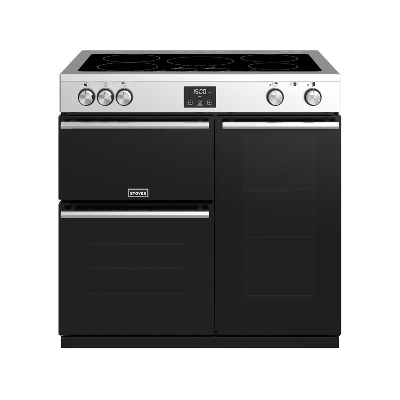 Stoves Precision S900 Deluxe Ei (RVS)