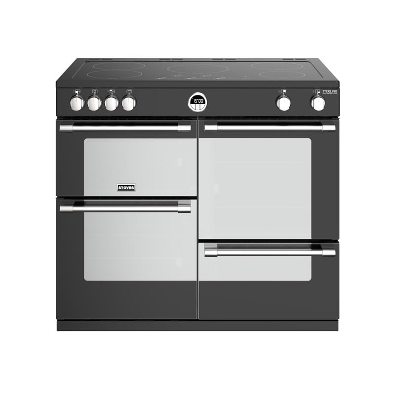 Stoves Sterling S1000 Deluxe Ei (Zwart)