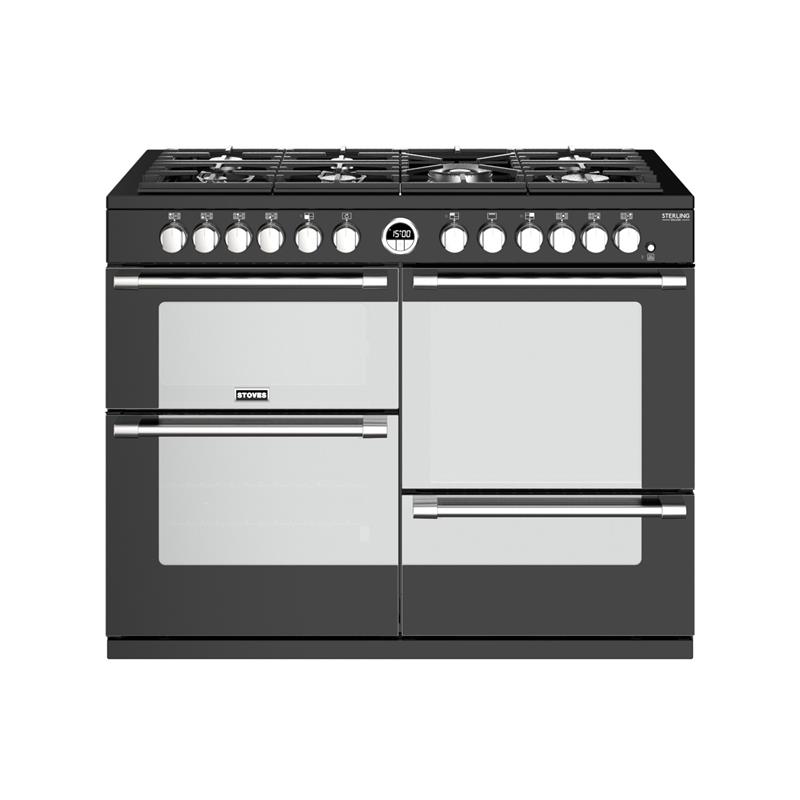 Stoves Sterling S1100 Deluxe DF (Zwart)