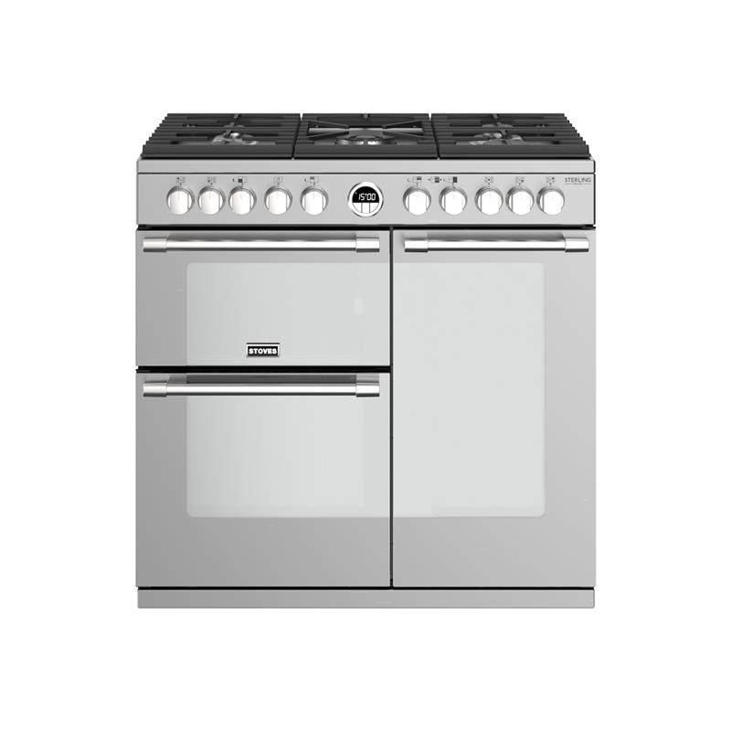 Stoves Sterling S900 Deluxe DF (RVS)