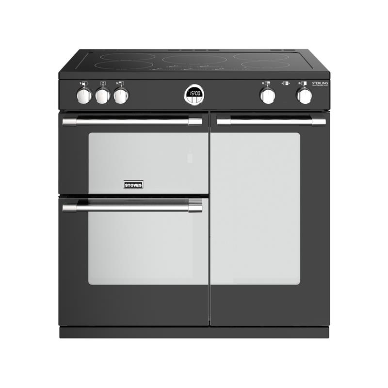 Stoves Sterling S900 Deluxe Ei (Zwart)